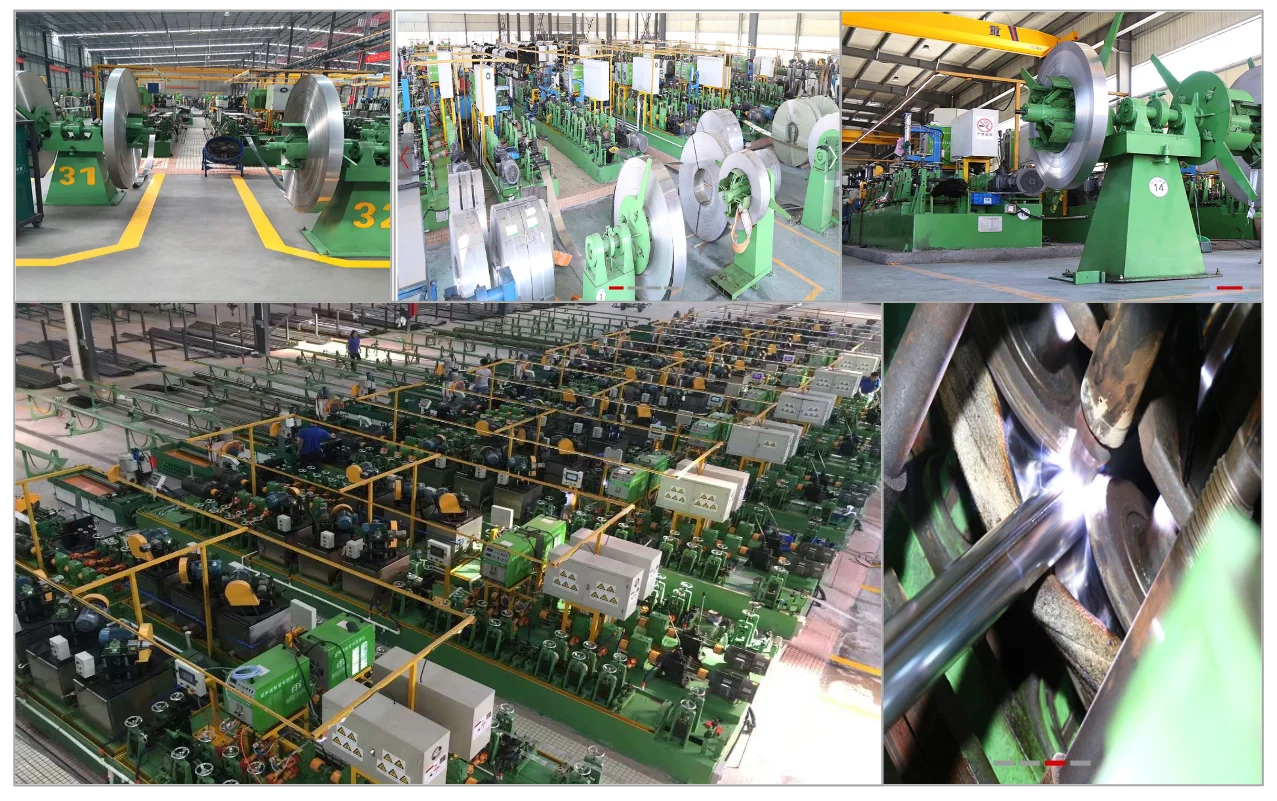 Large Diameter Stainless Steel Pipe workshop